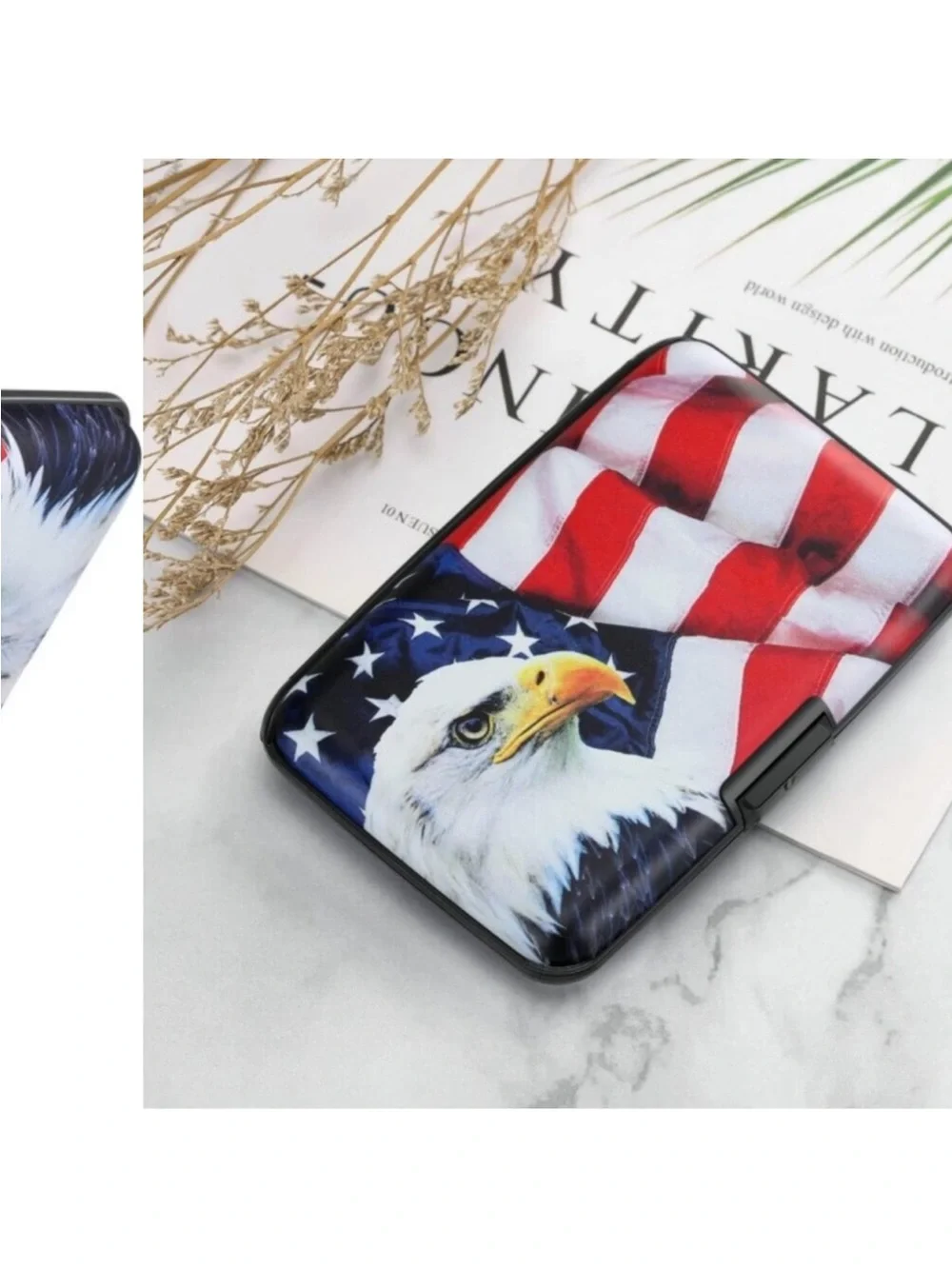 Wallet Credit Cards Holder Flag new